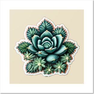 Succulent Posters and Art